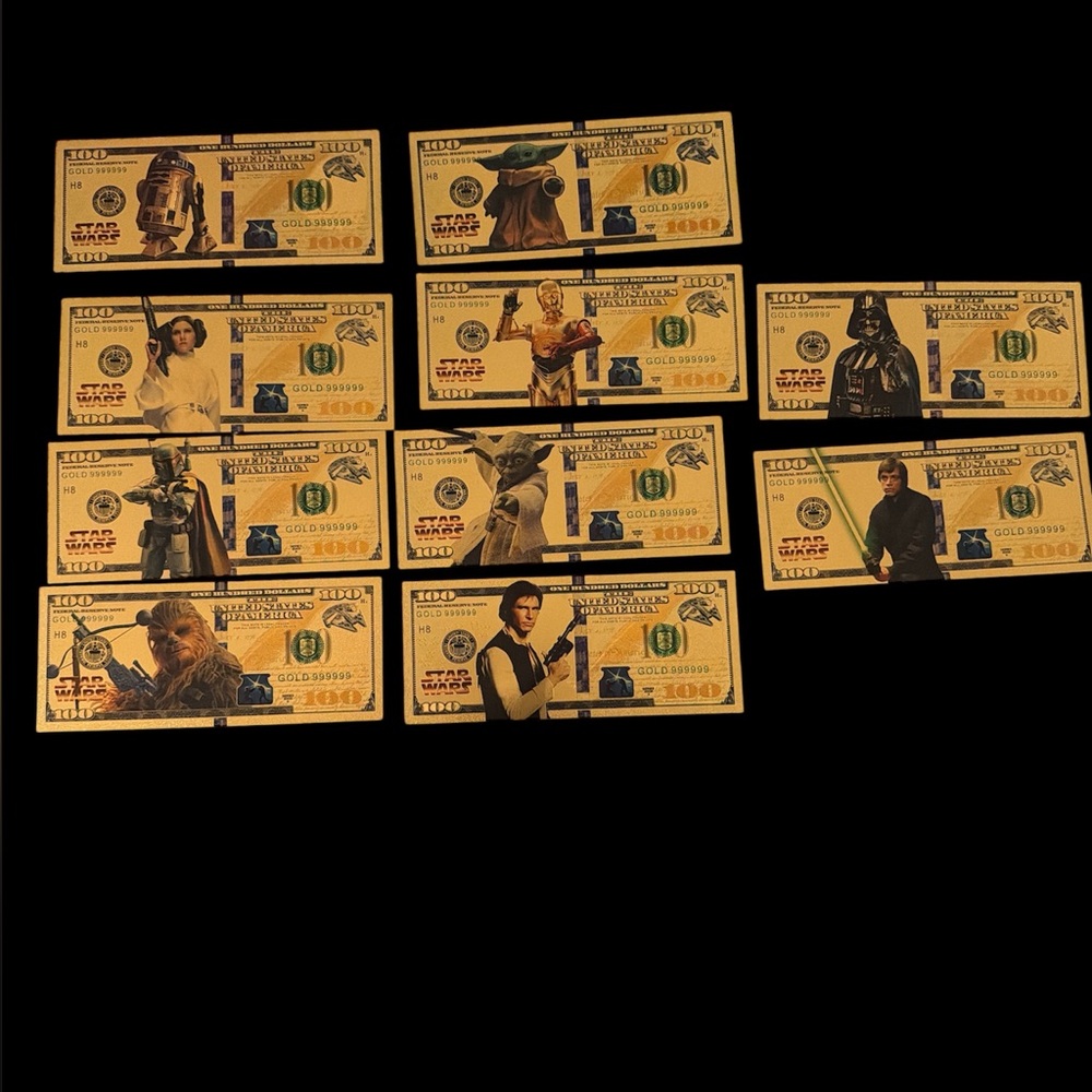 Star Wars Collectible Novelty Bills